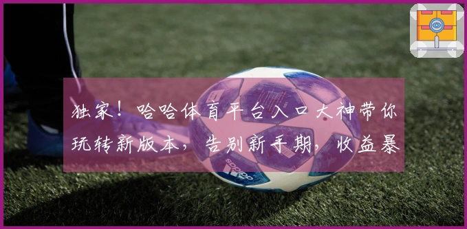独家！哈哈体育平台入口大神带你玩转新版本，告别新手期，收益暴涨的终极秘籍！